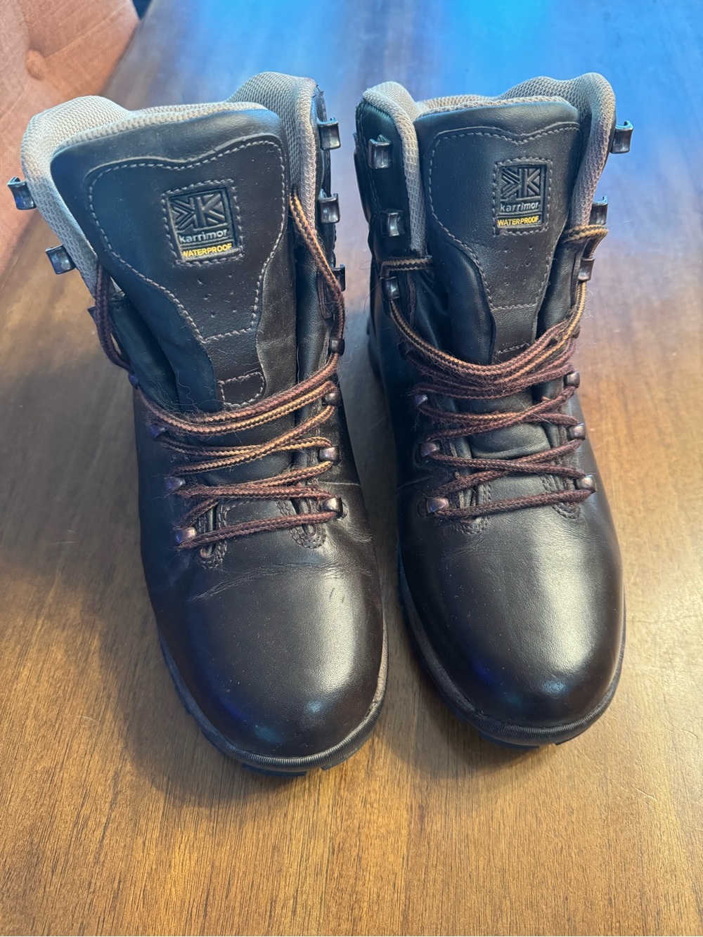 Karrimor Men's Waterproof Brown Leather Hiking Boots